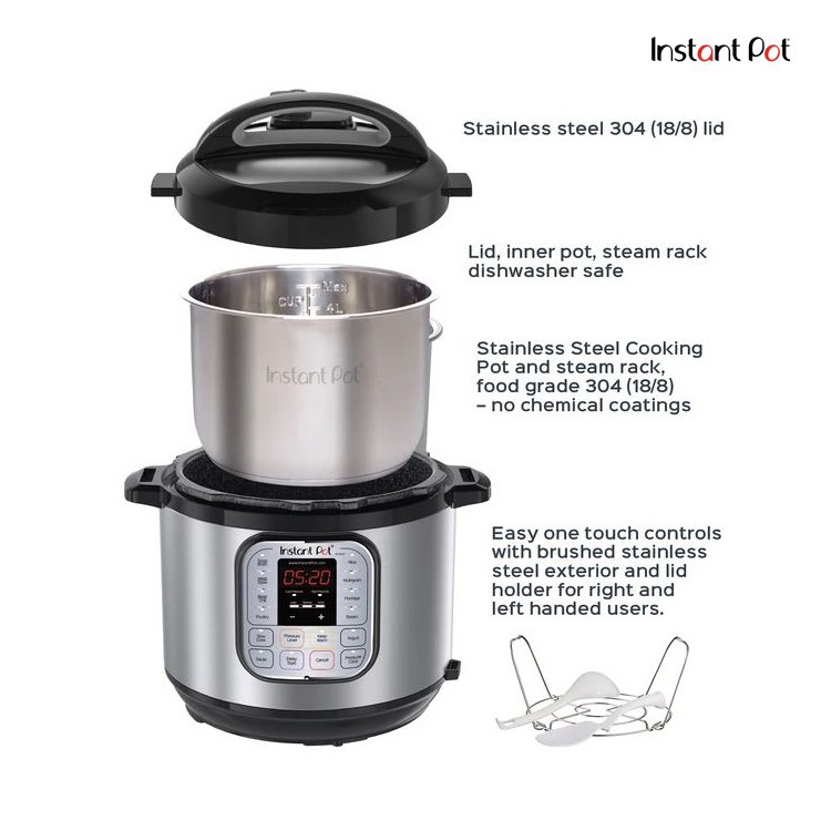 Instant Pot Duo 60 7-in-1 Multi-Use Programmable Pressure Cooker is Now ...