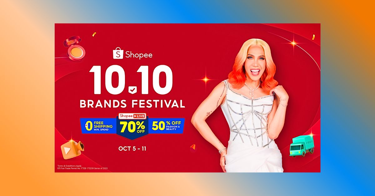 Shopee celebrates 10.10 Brands Festival by enabling growth and engagement  opportunities for Filipino sellers and content creators - ClickTheCity